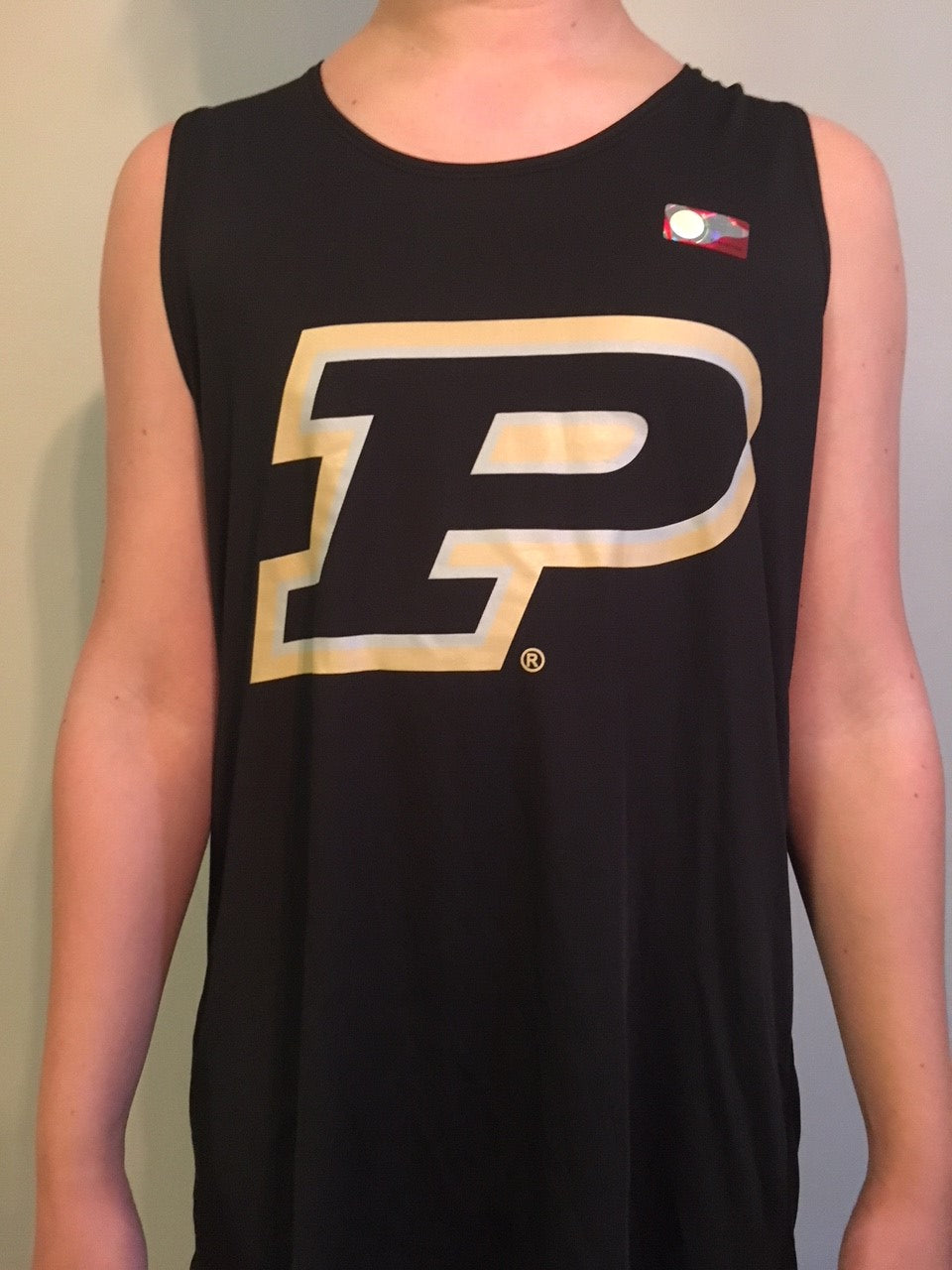 Purdue Singlet in black - men's and women's available CLOSEOUT
