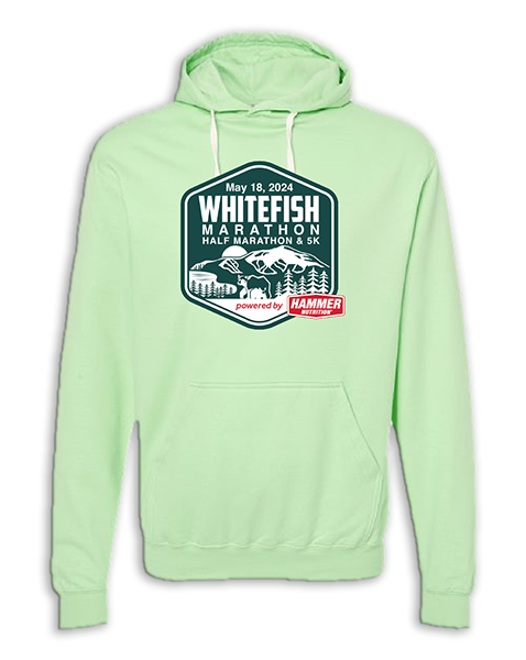 Whitefish Marathon Hoodie - Green